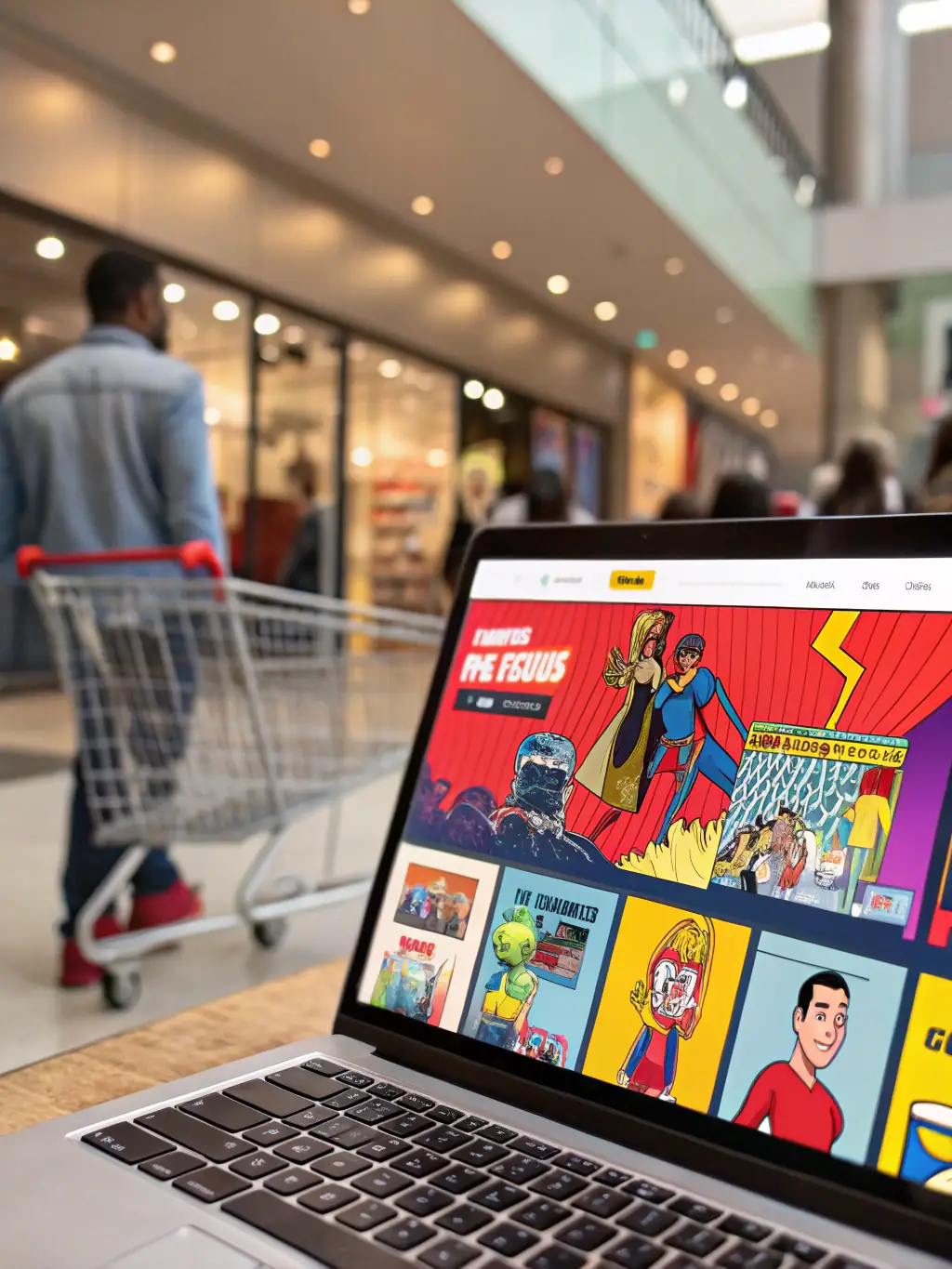 A visually appealing e-commerce website design, demonstrating Studio Thrive's expertise in creating online stores that drive sales and enhance brand presence.